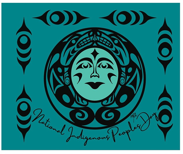 Grandmother Moon artwork by Melaney Gleeson-Lyall (Point)