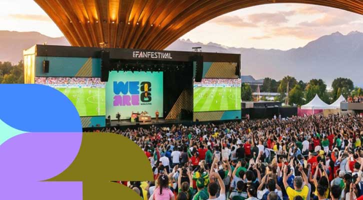 Outdoor stadium for  FIFA Fan Festival™ Vancouver