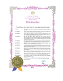 National Day for Truth and Reconciliation signed Proclamation