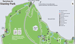 Download a copy of the services map for Stanley Park