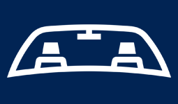Illustration of a windshield Illustration of a windshield